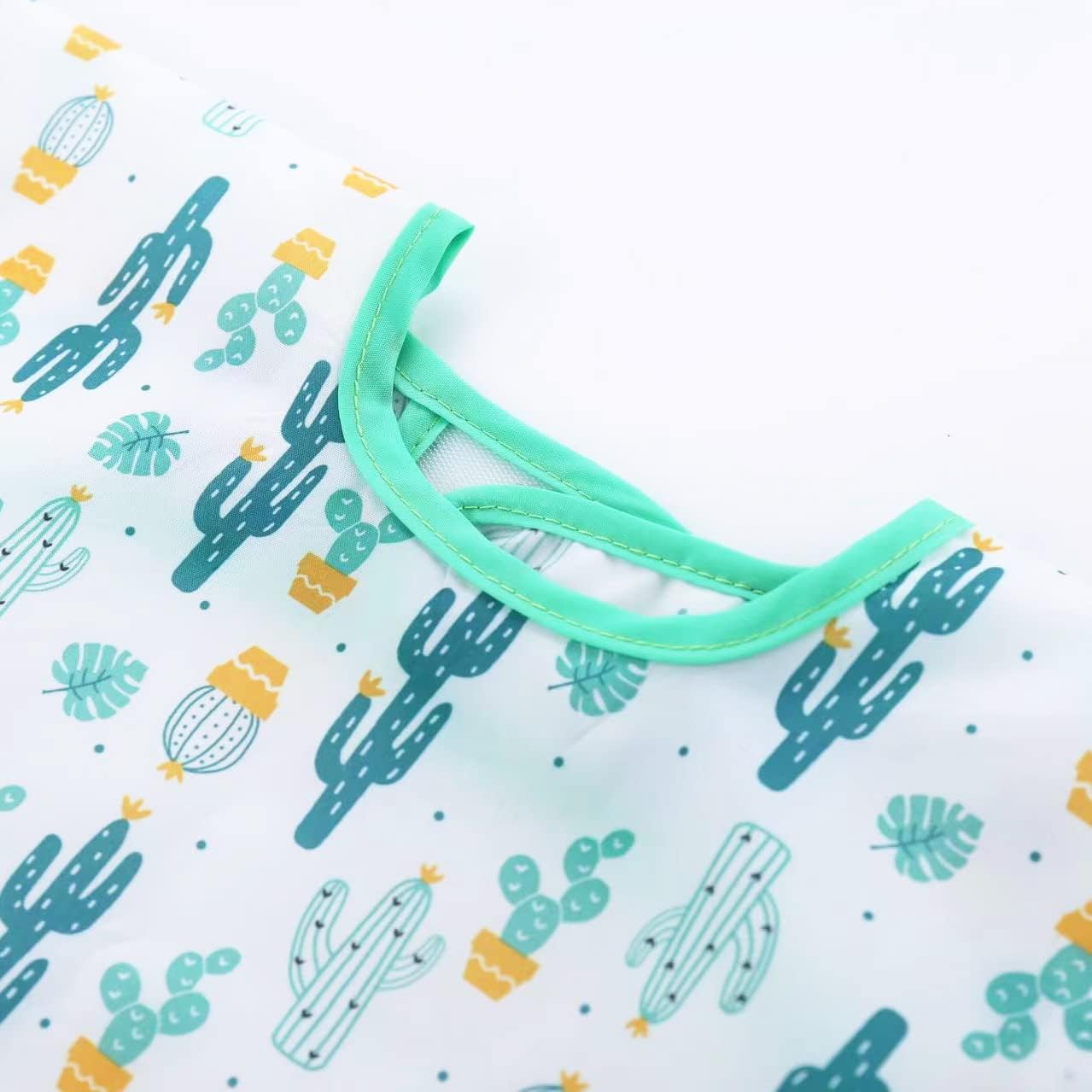 PandaEar 5 Pack Long Sleeve Bibs| Waterproof Full Bib with Sleeves for Babies Infant Toddler 6-24 Months| Mess Proof Baby Smock for Eating| Baby Apron for Feeding - Image 7